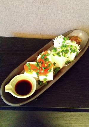 冷奴　とびっこ　しらす　-レシピのメイン写真
