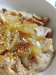 超簡単!豚丼-レシピのメイン写真