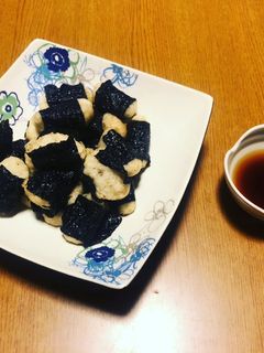 大和芋の磯辺揚げ【皮は剥かない皮ごと】-レシピのメイン写真