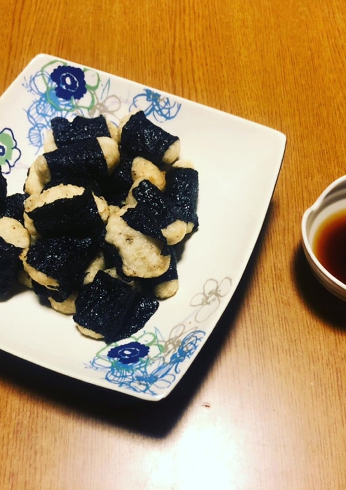 大和芋の磯辺揚げ【皮は剥かない皮ごと】-レシピのメイン写真