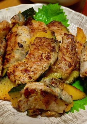 かぼちゃの肉巻き☆-レシピのメイン写真