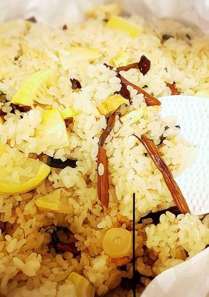 山菜おこわ-レシピのメイン写真