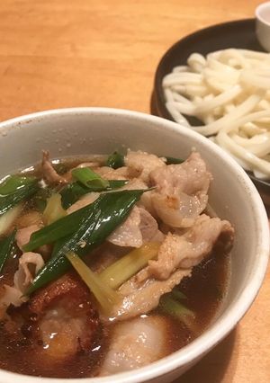 豚バラと九条ネギの麺のつけ汁-レシピのメイン写真