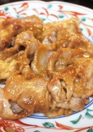ご飯が進む簡単黄金比☆甘くない生姜焼き-レシピのメイン写真