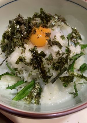 ゆかりのイブクロ　　白いか丼(復元)-レシピのメイン写真