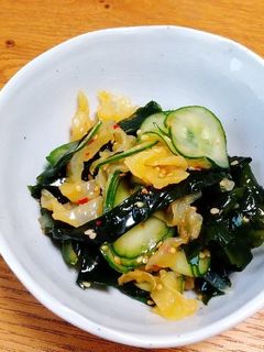 簡単和えるだけ!ワカメの中華サラダ-レシピのメイン写真