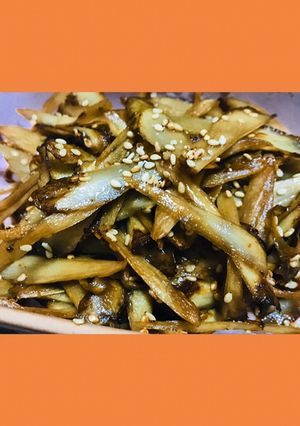 シンプル簡単！味染みきんぴらごぼう✨-レシピのメイン写真