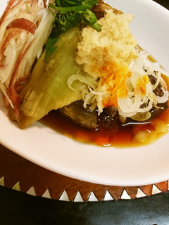 薬味たっぷりピリ辛焼きナス-レシピのメイン写真