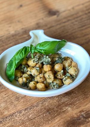 ひよこ豆のバジルフリッターvegan-レシピのメイン写真