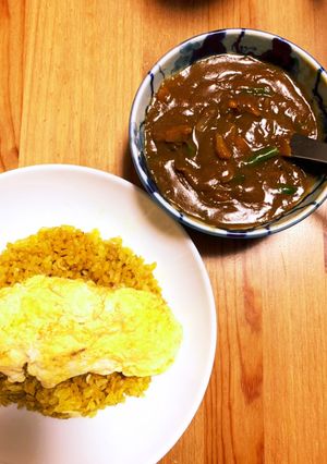 シーフードオムカレー-レシピのメイン写真