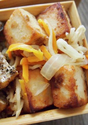 簡単に旨味たっぷり高野豆腐の南蛮漬け-レシピのメイン写真