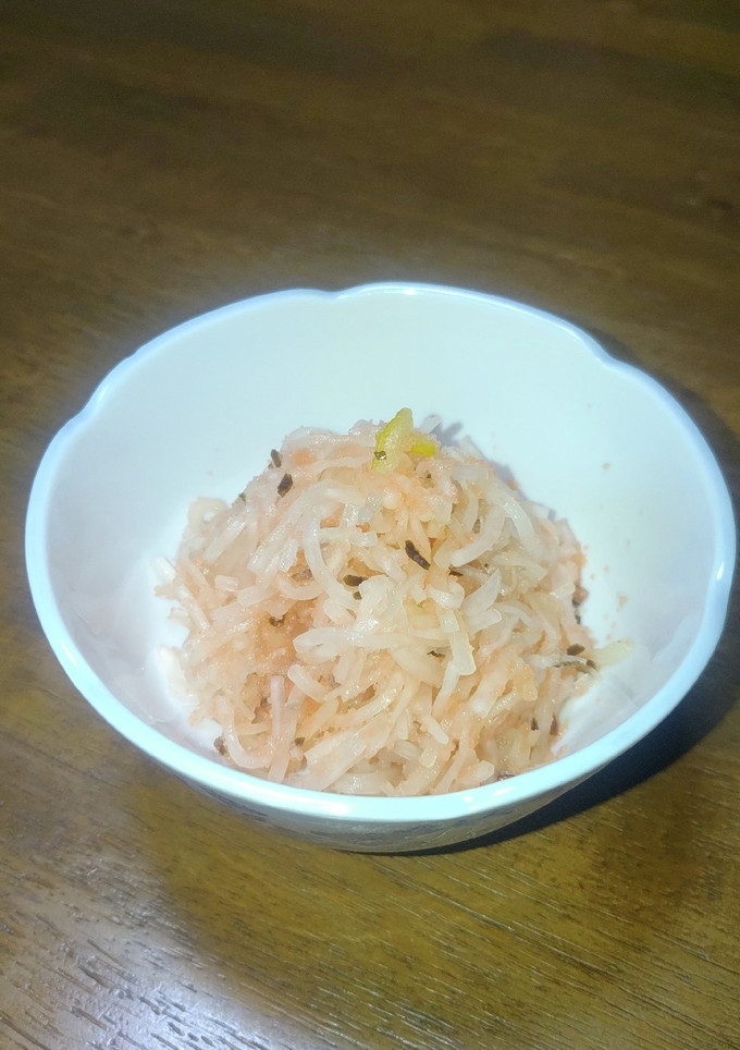 大根のたらこ和え-レシピのメイン写真