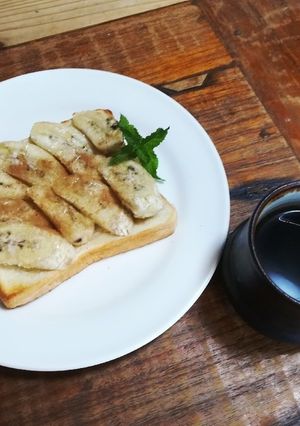 【Okinawa】島バナナのトースト-レシピのメイン写真