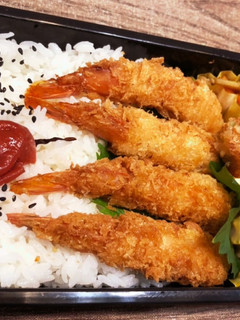 海老フライ弁当 0827-レシピのメイン写真