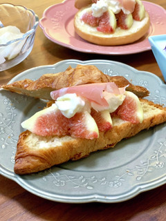 イチヂクと生ハムのマスカルポーネサンド-レシピのメイン写真