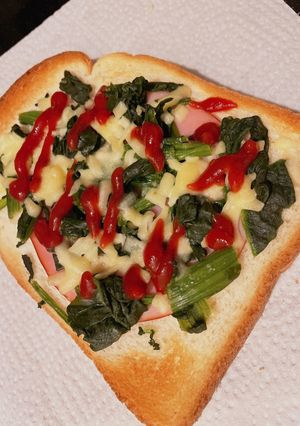 忙しい朝にズボラ食パン-レシピのメイン写真