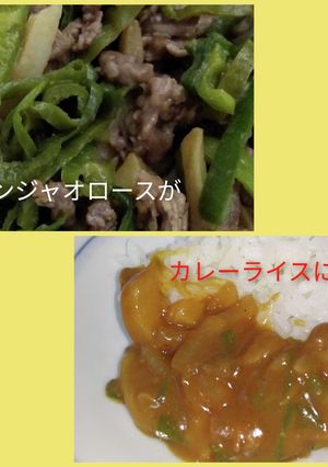 チンジャオロースをカレーにリメイク☆-レシピのメイン写真