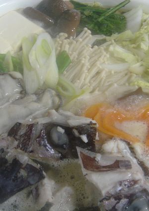 鯛のあら鍋-レシピのメイン写真