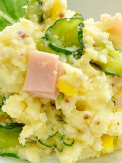 マヨネーズ不使用!ヘルシーポテトサラダ-レシピのメイン写真