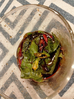 大葉のピリ辛酢醤油漬け(大葉の大量消費)-レシピのメイン写真