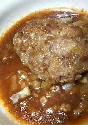 アレルギーの子も食べれる煮込みハンバーグ-レシピのメイン写真