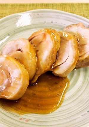 炭火香る醤油だれde鶏チャーシュー-レシピのメイン写真