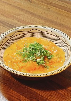 中国タンミョンdeロゼクリームパスタ風♪-レシピのメイン写真