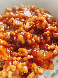 ハンバーグ丼-レシピのメイン写真