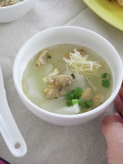 あさり缶と冬瓜の中華スープ-レシピのメイン写真