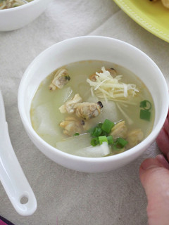 あさり缶と冬瓜の中華スープ-レシピのメイン写真