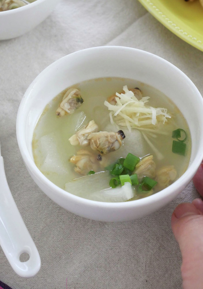 あさり缶と冬瓜の中華スープ-レシピのメイン写真
