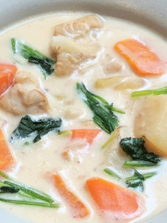 ルウや生クリーム不要!鶏肉のシチュー-レシピのメイン写真