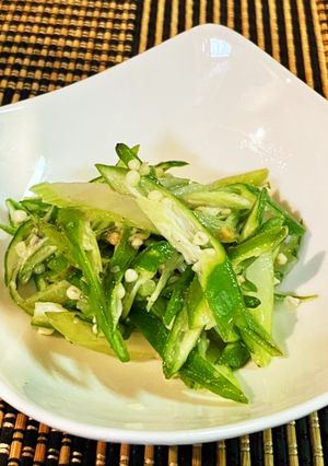 オクラとセロリのナムル-レシピのメイン写真