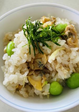 あさりと生姜の味付けご飯^ ^-レシピのメイン写真