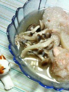 ✿大根と❀鮭とレンコンの✿みぞれ煮-レシピのメイン写真