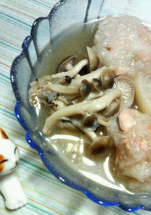 ✿大根と❀鮭とレンコンの✿みぞれ煮-レシピのメイン写真