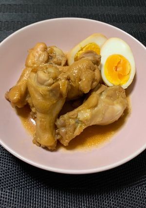 【パッションフルーツ】手羽元のさっぱり煮-レシピのメイン写真