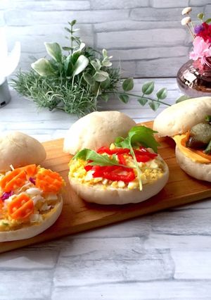 時短で作るサンドパン弁当-レシピのメイン写真
