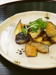【野菜ソムリエ】京山科なすの白みそ炒め-レシピのメイン写真