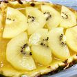 パイナップルとキウイの寒天寄せ