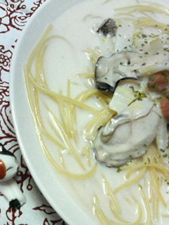 ✿カロリーハーフ❀牡蠣の✿シチューパスタ-レシピのメイン写真