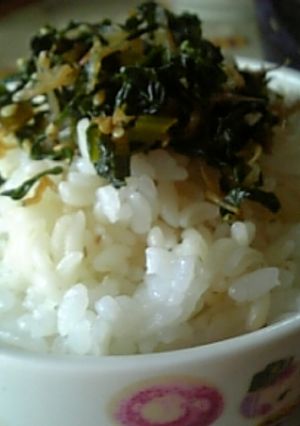 かえしで＊大根葉ふりかけ　魚苦手さんも♪-レシピのメイン写真