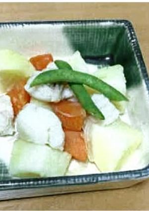 塩バターあんこう肉じゃが-レシピのメイン写真