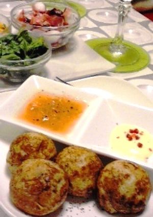 具とソースが命！！イタリアンたこ焼き♪-レシピのメイン写真