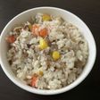 簡単、あっさり味、鯖缶ご飯!