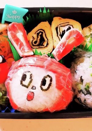 マイゼンシスターズ うさぎ弁当-レシピのメイン写真