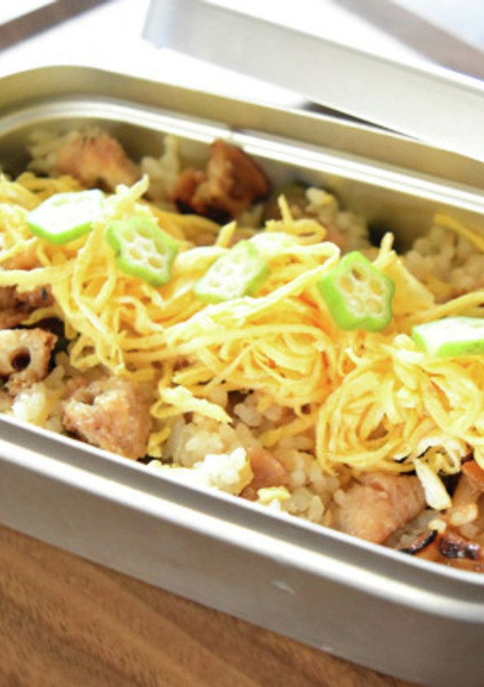 アナゴときゅうりの漬物の混ぜご飯-レシピのメイン写真