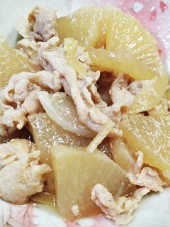 中華風 豚肉と大根の煮物-レシピのメイン写真