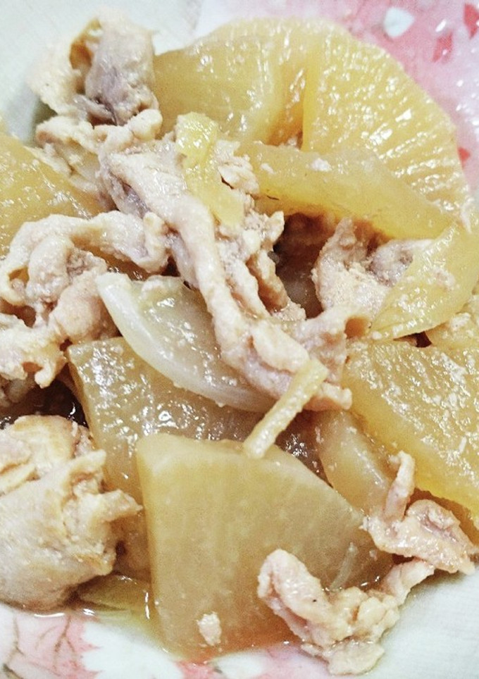 中華風　豚肉と大根の煮物-レシピのメイン写真