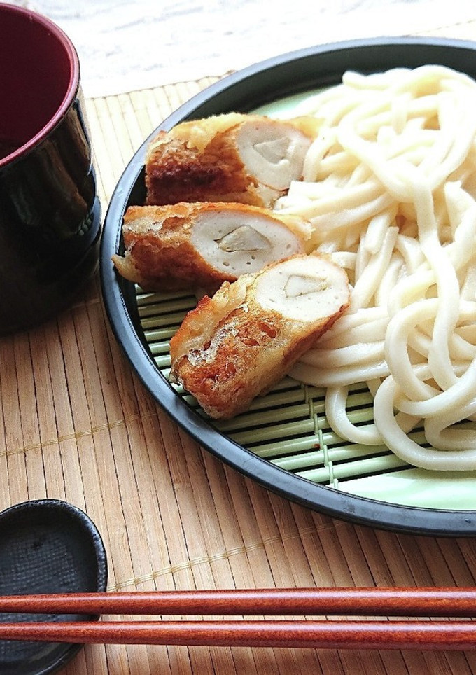 動画レシピごぼう天冷やしうどん大根つゆ-レシピのメイン写真